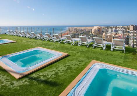 TERRACE Hôtel HL Suitehotel Playa del Ingles**** Gran Canaria