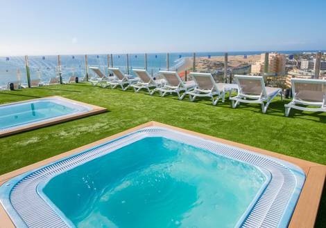 solárium Hôtel HL Suitehotel Playa del Ingles**** Gran Canaria