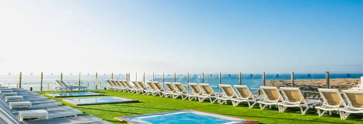 TERRASSE Hôtel HL Suitehotel Playa del Ingles**** Gran Canaria